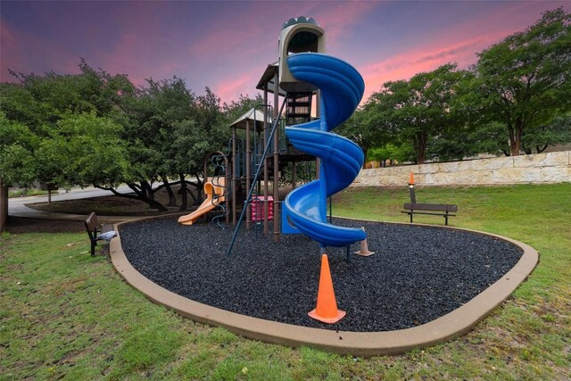 199 Limestone Trl, Austin, TX 78737 - community play area featuring a yard