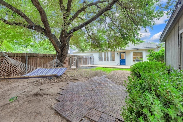 1137 Black Locust Dr, Pflugerville, TX 78660 - fenced backyard featuring a patio
