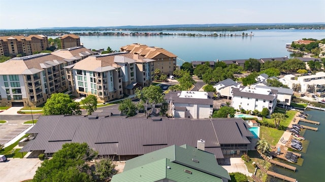 104 Cove E Unit 103, Horseshoe Bay, TX 78657 - aerial view of a large body of water