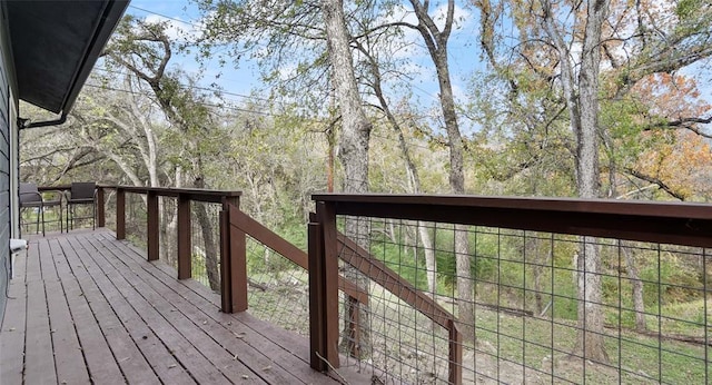 13918 Hummingbird Ln, Austin, TX 78732 - view of wooden terrace