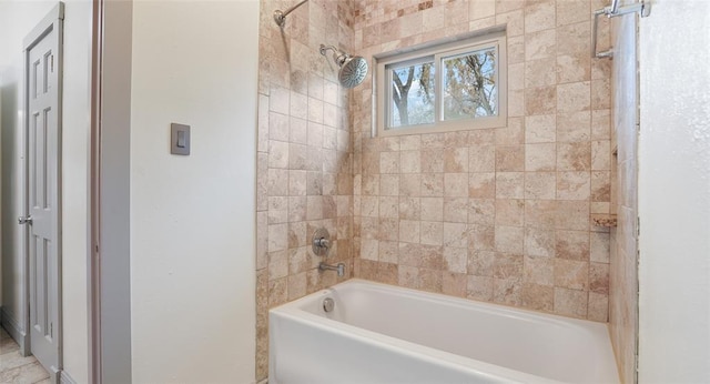 13918 Hummingbird Ln, Austin, TX 78732 - full bath featuring shower / bath combination and baseboards