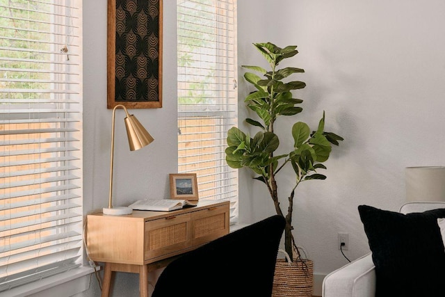 view of sitting room