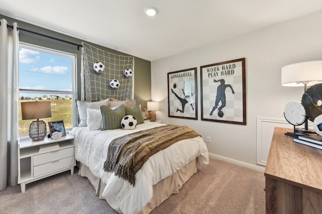 221 Escape Way, Jarrell, TX 76537 - carpeted bedroom with baseboards