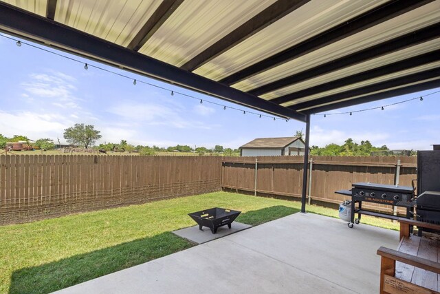 view of patio