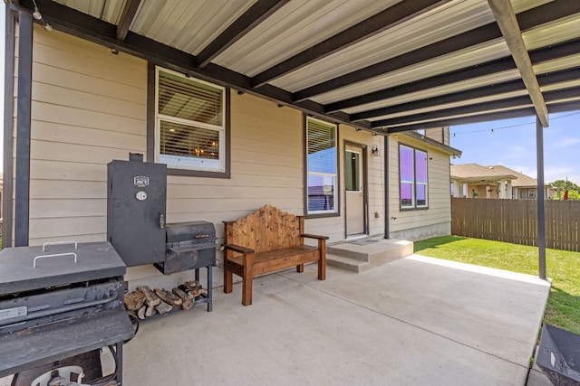 view of patio / terrace