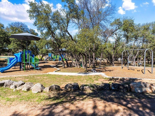 view of community playground