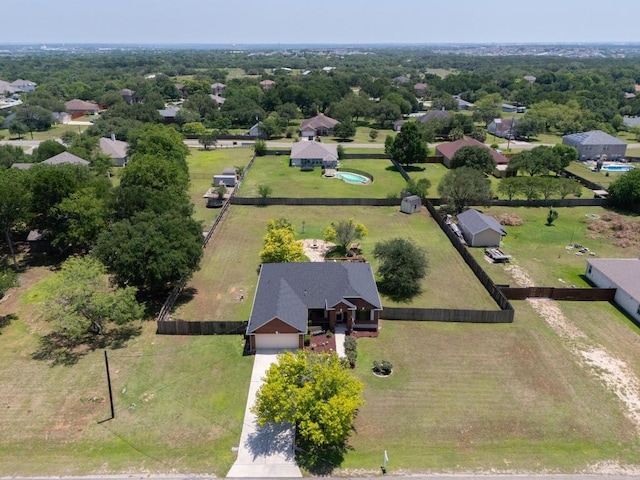 866 Bella Vista Cir, Kyle, TX 78640 - drone / aerial view