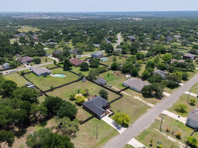 866 Bella Vista Cir, Kyle, TX 78640 - bird's eye view