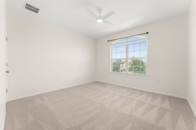 9528 Hunter Ln, Austin, TX 78748 - carpeted empty room with a ceiling fan and baseboards