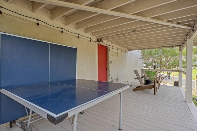 8900 Rockcrest Dr, Austin, TX 78759 - view of wooden deck