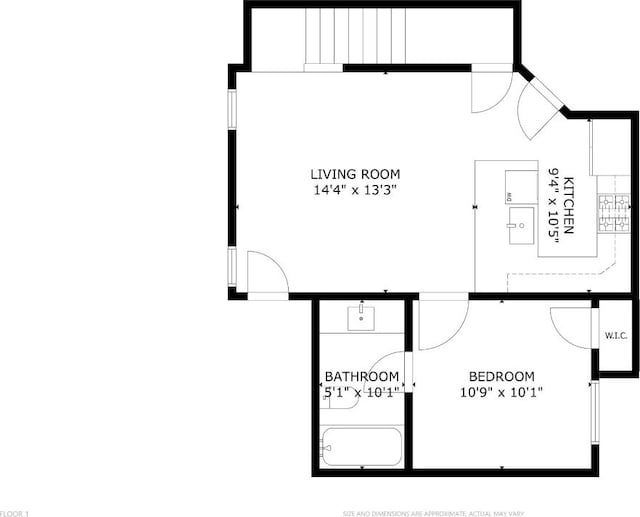 5308 Evans Ave Unit 2, Austin, TX 78751 - home floor plan