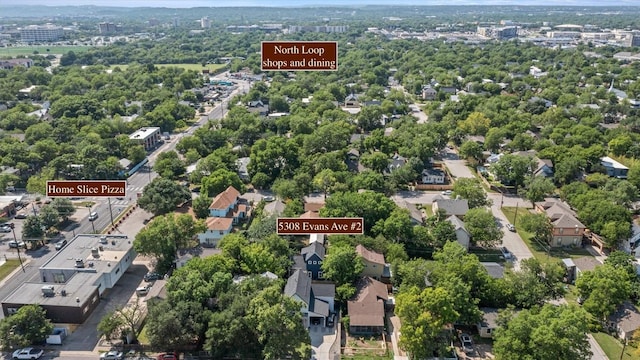 5308 Evans Ave Unit 2, Austin, TX 78751 - aerial overview of property's location