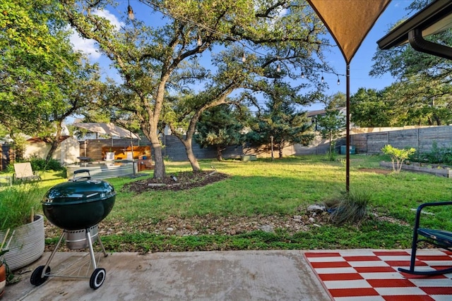 6905 Whispering Oaks Dr, Austin, TX 78745 - view of yard featuring a patio