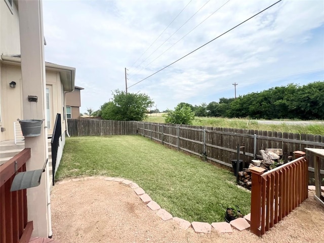 192 Falcon Dr, Luling, TX 78648 - view of yard