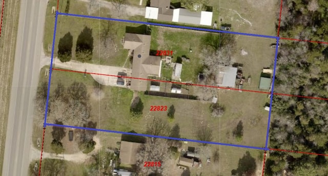 1011 N State Highway 95 N, Bastrop, TX 78602 - aerial view of property's location