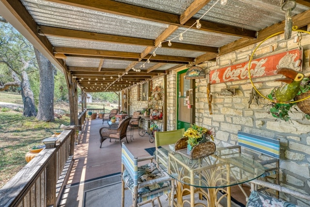 104 Derringer, Horseshoe Bay, TX 78657 - view of patio