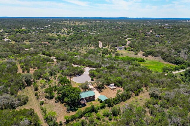 104 Derringer, Horseshoe Bay, TX 78657 - aerial view of a heavily wooded area