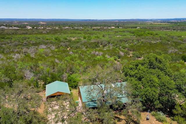 104 Derringer, Horseshoe Bay, TX 78657 - bird's eye view of a heavily wooded area