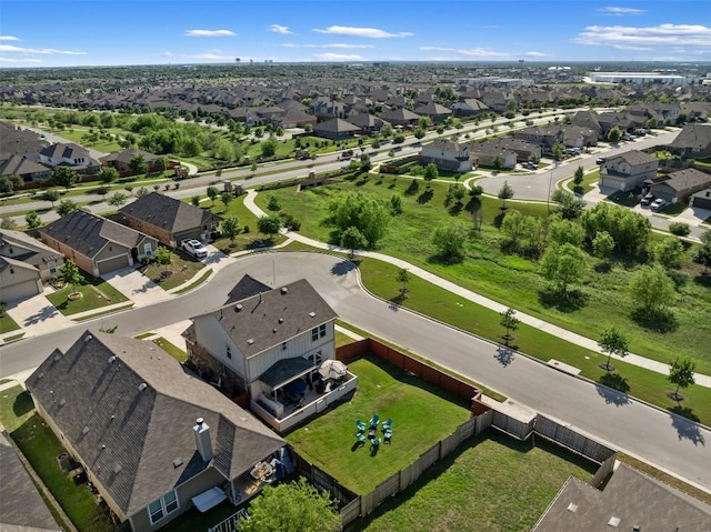 651 Bayberry Cir, Buda, TX 78610 - aerial view of property and surrounding area with nearby suburban area