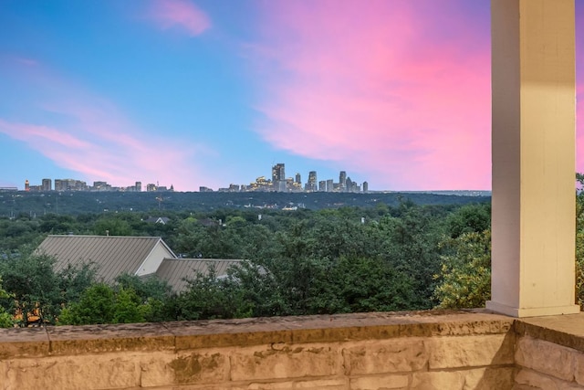 3204 Aztec Fall Cv, Austin, TX 78746 - view of mountain background featuring city skyline