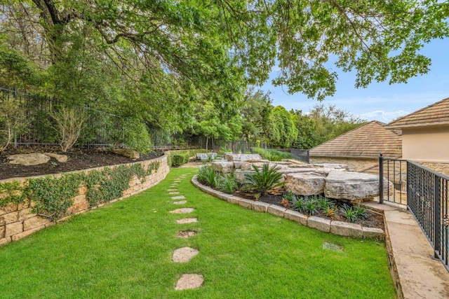3204 Aztec Fall Cv, Austin, TX 78746 - view of yard