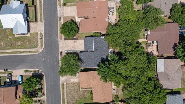 10107 E Rutland Vlg, Austin, TX 78758 - aerial overview of property's location featuring nearby suburban area