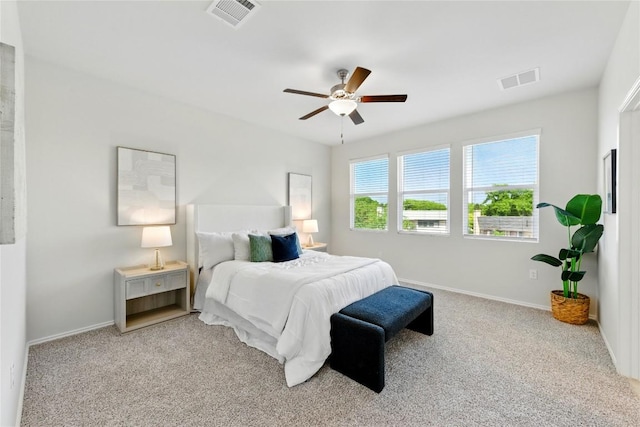 10207 Buster Dr, Austin, TX 78748 - bedroom featuring light colored carpet, baseboards, and a ceiling fan