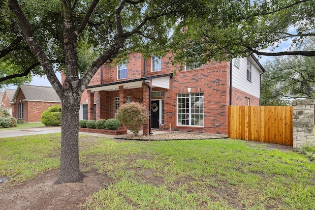 701 Stansted Manor Dr, Pflugerville, TX 78660 - traditional-style home with brick siding