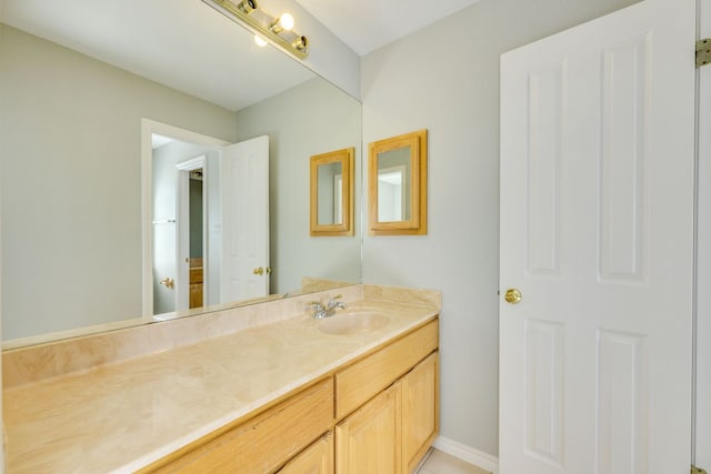 5133 Valburn Ct, Austin, TX 78731 - bathroom featuring vanity and baseboards