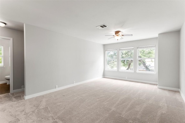 1600 Gretchen Dr, Cedar Park, TX 78613 - carpeted empty room with ceiling fan and baseboards