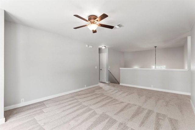 1600 Gretchen Dr, Cedar Park, TX 78613 - carpeted empty room featuring a ceiling fan and baseboards