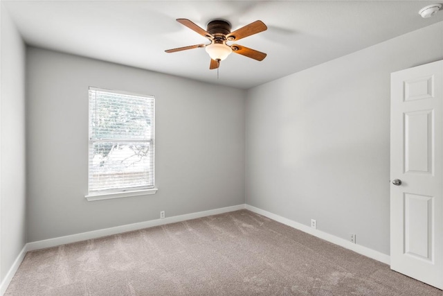 1600 Gretchen Dr, Cedar Park, TX 78613 - carpeted spare room with a smoke detector, ceiling fan, and baseboards
