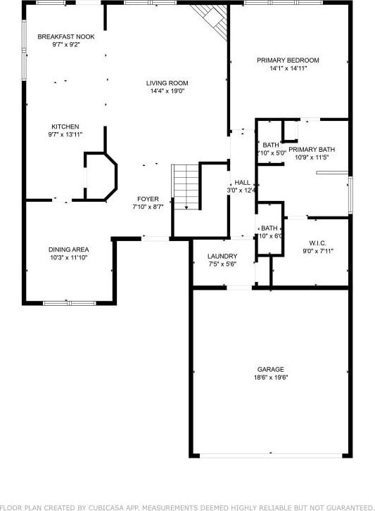 1600 Gretchen Dr, Cedar Park, TX 78613 - view of room layout