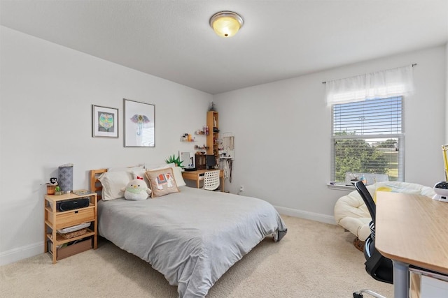 7609 Lazy Creek Dr, Austin, TX 78724 - bedroom with light carpet and baseboards