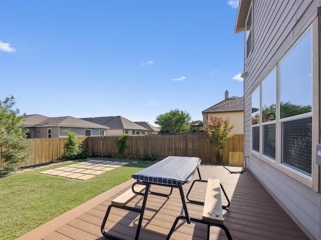 7609 Lazy Creek Dr, Austin, TX 78724 - view of wooden deck