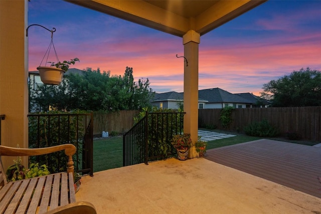 7609 Lazy Creek Dr, Austin, TX 78724 - fenced backyard featuring a patio area
