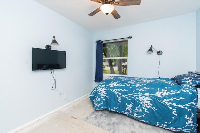 12 Catalpa Ct, Belton, TX 76513 - bedroom featuring ceiling fan and baseboards