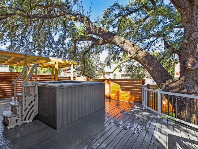 614 Terrell Hill Dr Unit B, Austin, TX 78704 - view of wooden deck