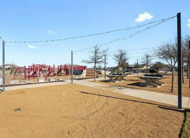 view of community play area