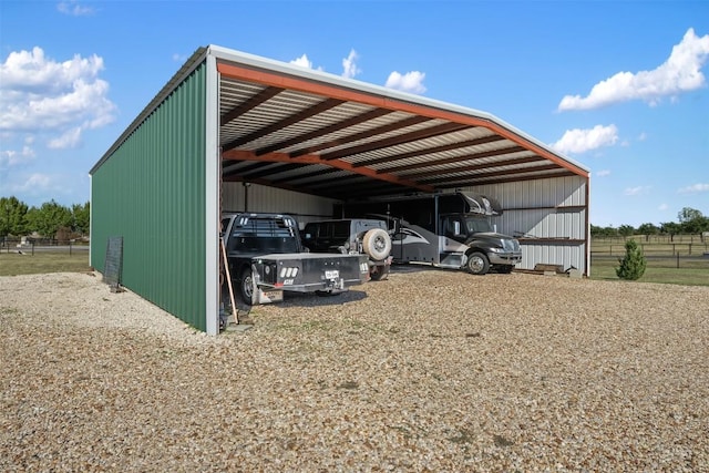 155 Gabriel Farms Dr, Hutto, TX 78634 - view of parking with fence