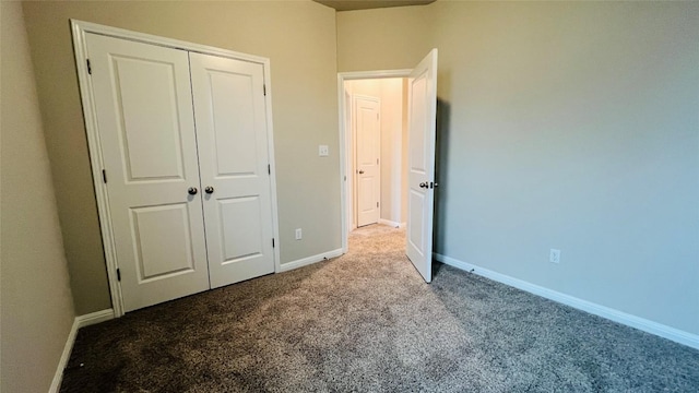310 Dipprey Ln, Georgetown, TX 78628 - unfurnished bedroom featuring carpet, a closet, and baseboards