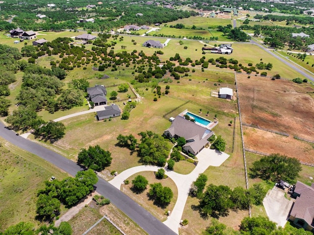 aerial view of property's location