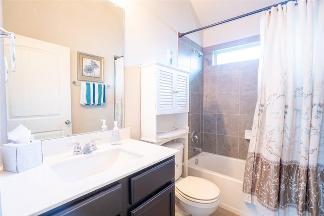 411 Tilly Ln, Buda, TX 78610 - bathroom with shower / bath combination with curtain and vanity