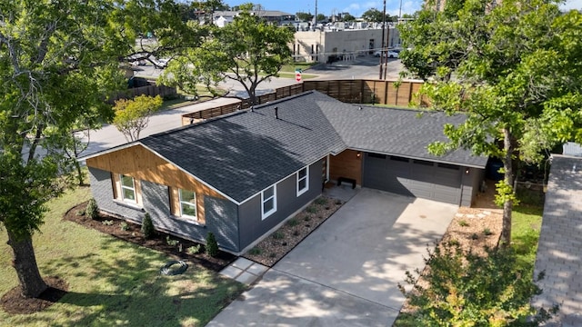 616 Bissonet Ln, Austin, TX 78752 - aerial perspective of suburban area