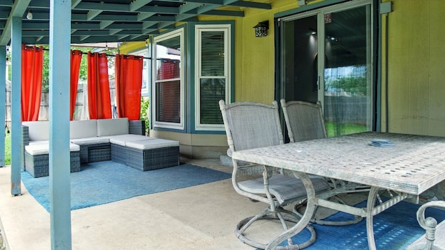 708 Chestnut Xing, Cedar Park, TX 78613 - view of patio with an outdoor hangout area