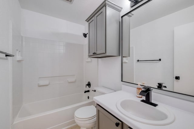 303 Flinn St, Hutto, TX 78634 - full bath with vanity, toilet, and shower / bath combination