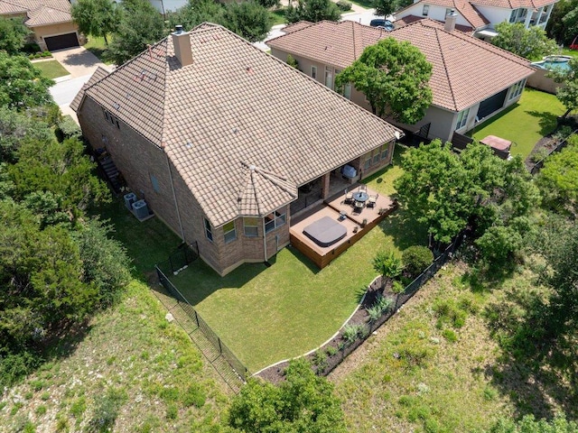 aerial view