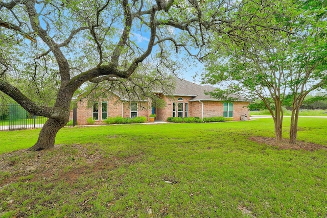 9840 N Live Oak Rd, Salado, TX 76571 - ranch-style home featuring brick siding