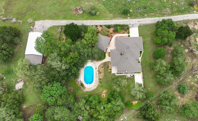 9840 N Live Oak Rd, Salado, TX 76571 - bird's eye view of a pool