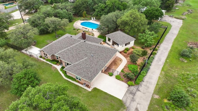 9840 N Live Oak Rd, Salado, TX 76571 - view of subject property featuring a pool area